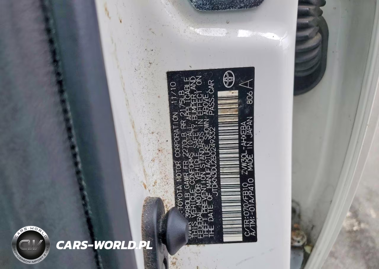 2011 Toyota Prius Three VIN:JTDKN3DU2B0249332 - 12