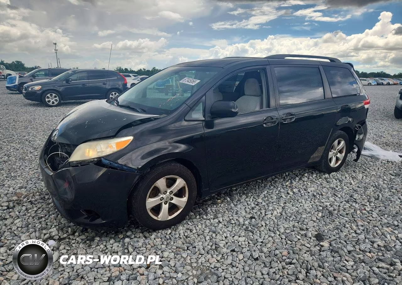 2014 Toyota Sienna Le VIN:5TDKK3DC7ES494418 - 1