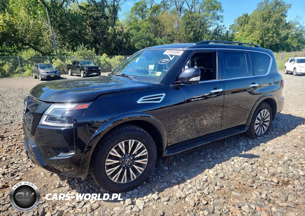 2024 Nissan Armada Sl VIN:JN8AY2BB8R9851757 - 1