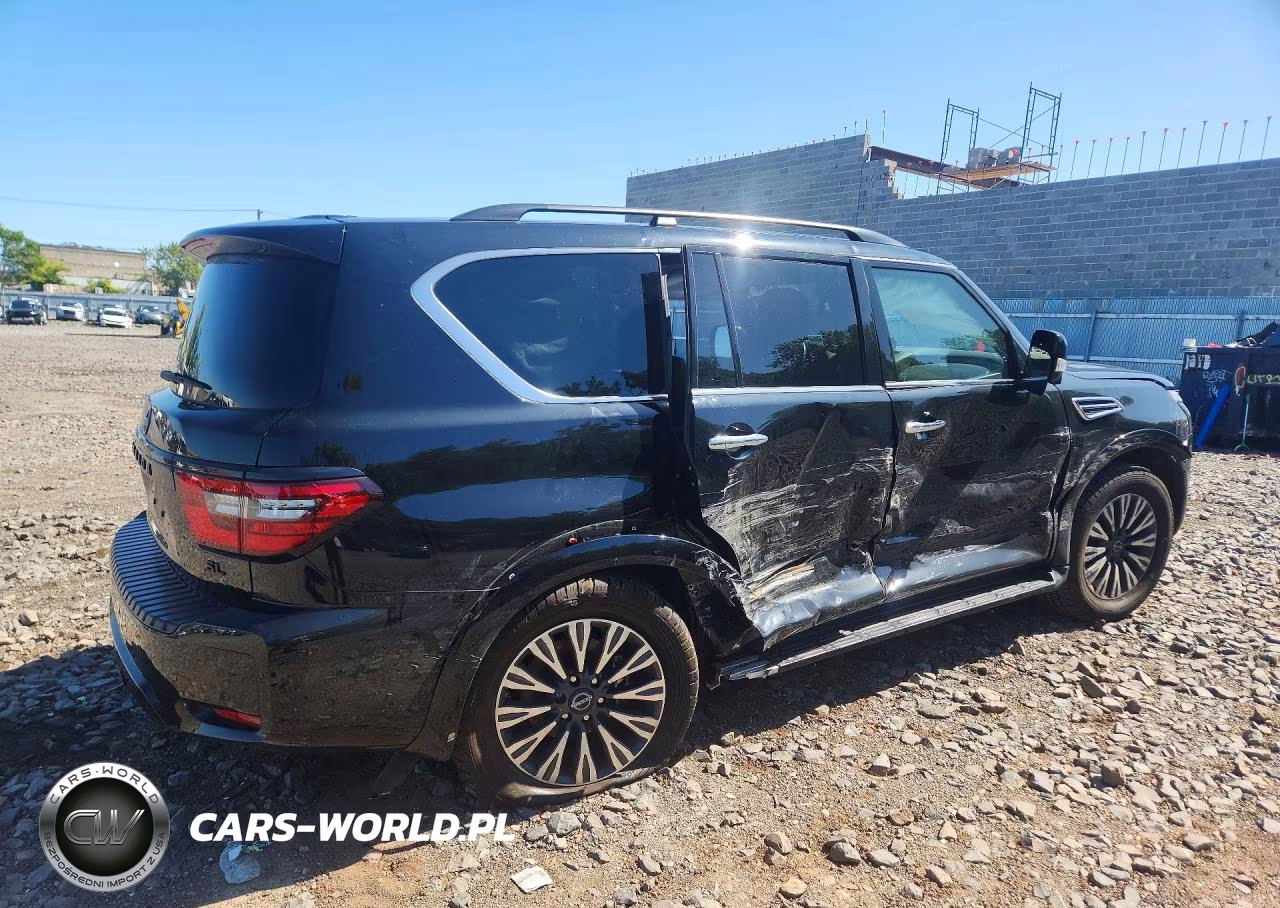 2024 Nissan Armada Sl VIN:JN8AY2BB8R9851757 - 3