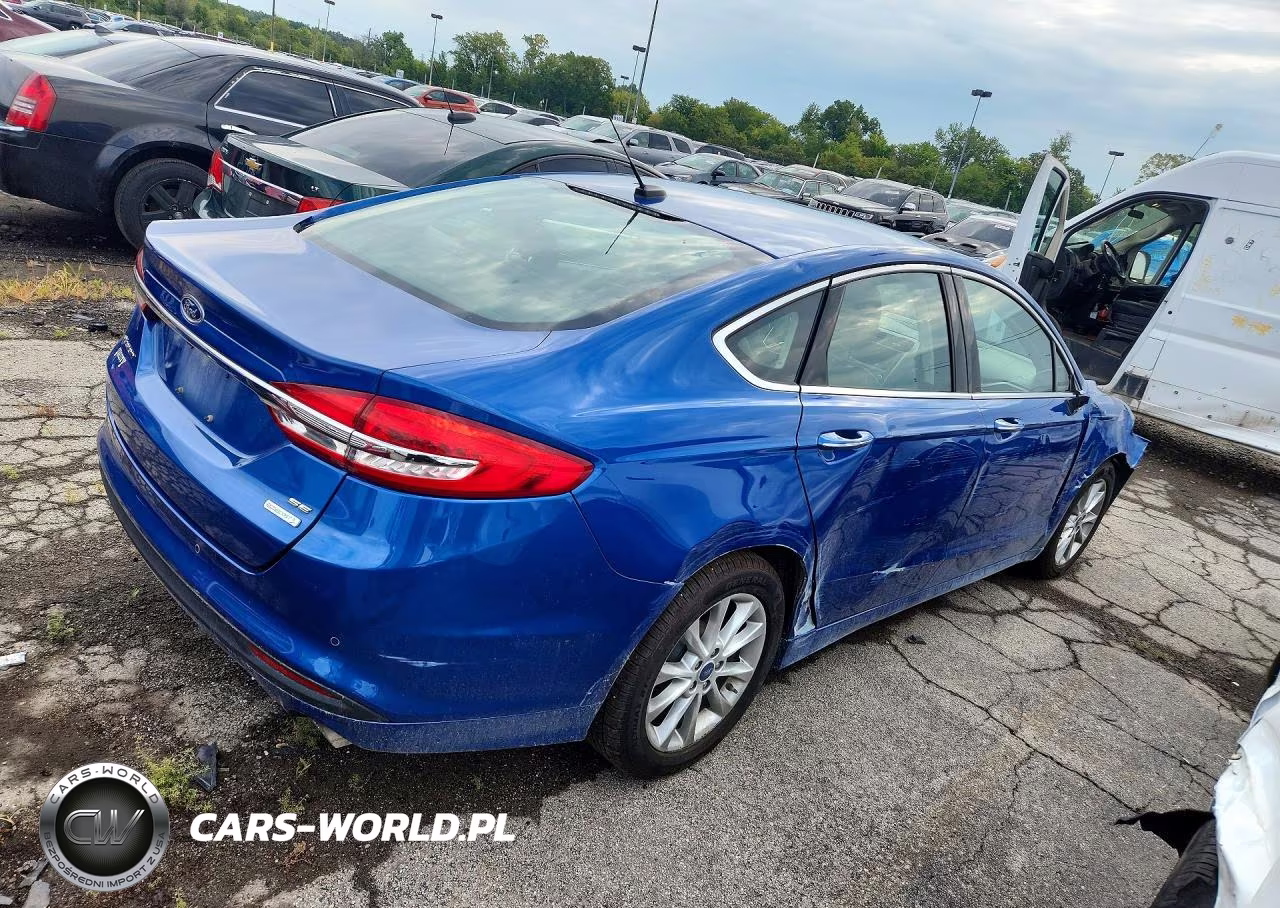 2017 Ford Fusion Se VIN:3FA6P0HD3HR406191 - 3
