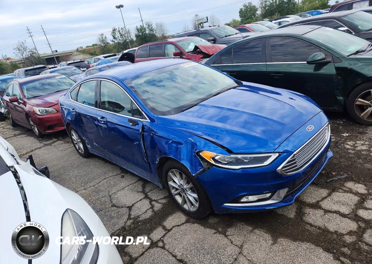 2017 Ford Fusion Se VIN:3FA6P0HD3HR406191 - 4