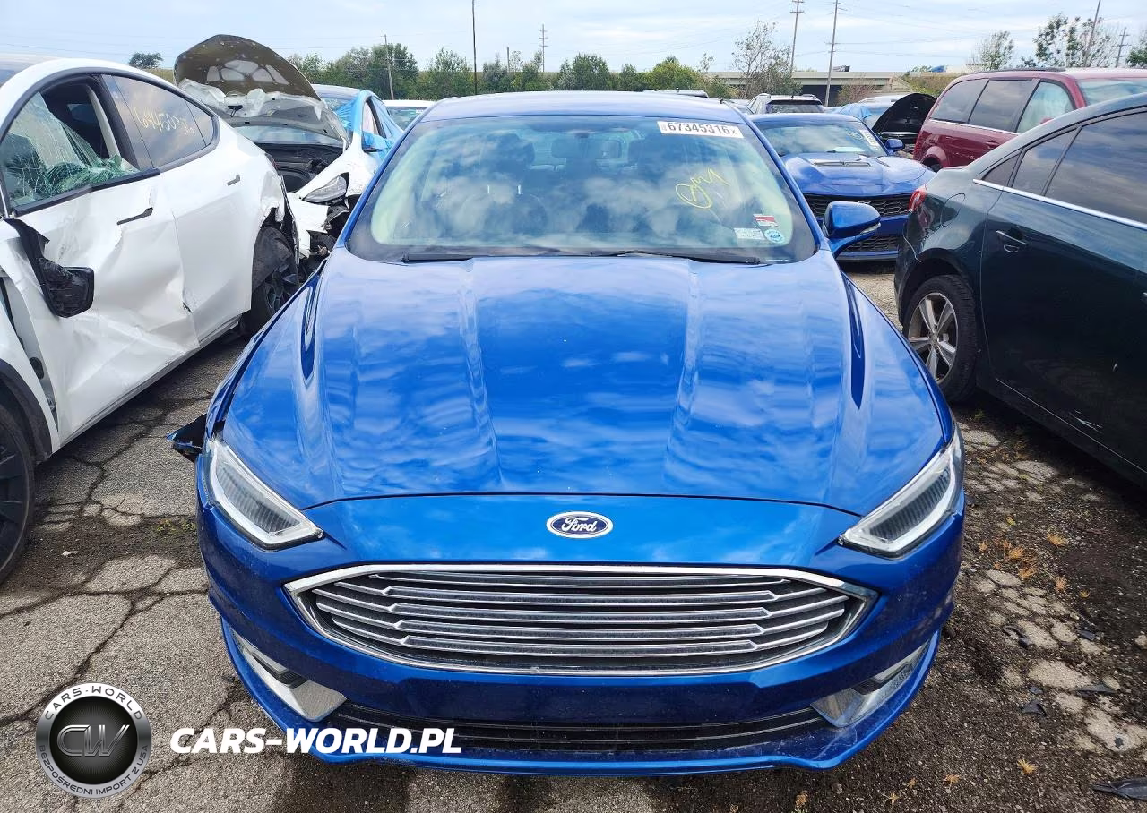 2017 Ford Fusion Se VIN:3FA6P0HD3HR406191 - 5