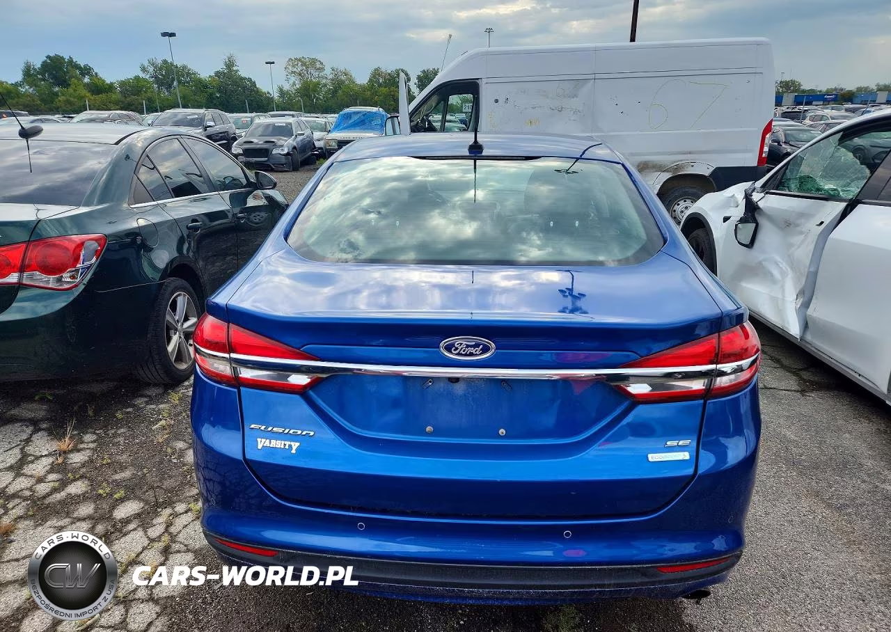 2017 Ford Fusion Se VIN:3FA6P0HD3HR406191 - 6