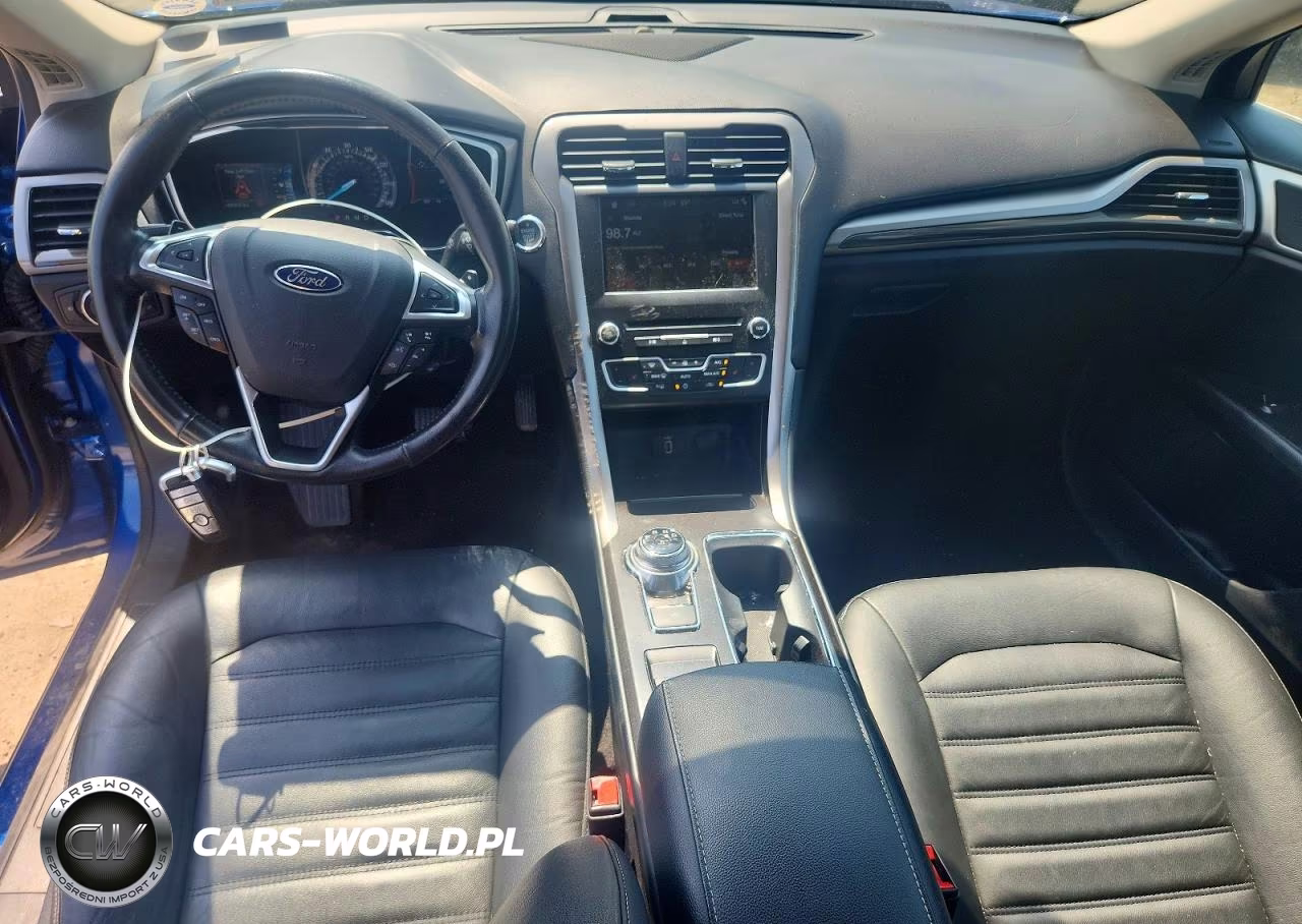 2017 Ford Fusion Se VIN:3FA6P0HD3HR406191 - 8