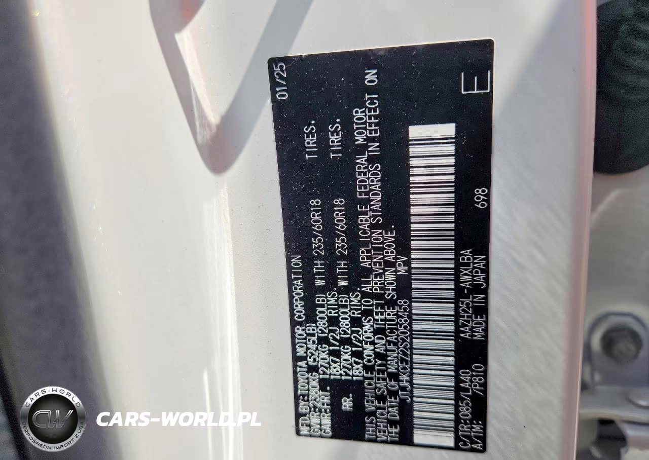 2025 Lexus Nx 350H Luxury VIN:JTJHKCEZ2S2058458 - 13