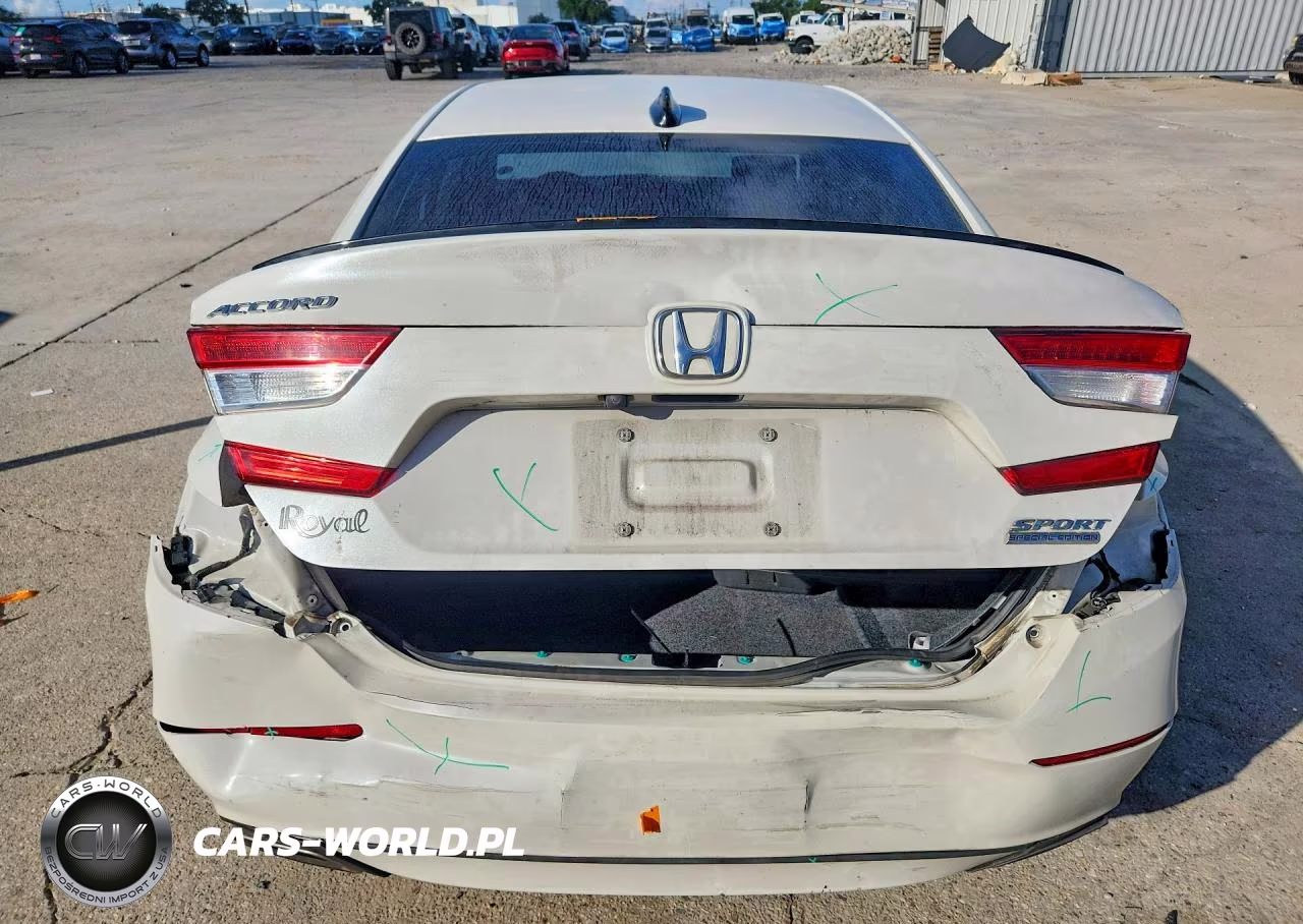 2021 Honda Accord Sport Se VIN:1HGCV1F48MA053190 - 6