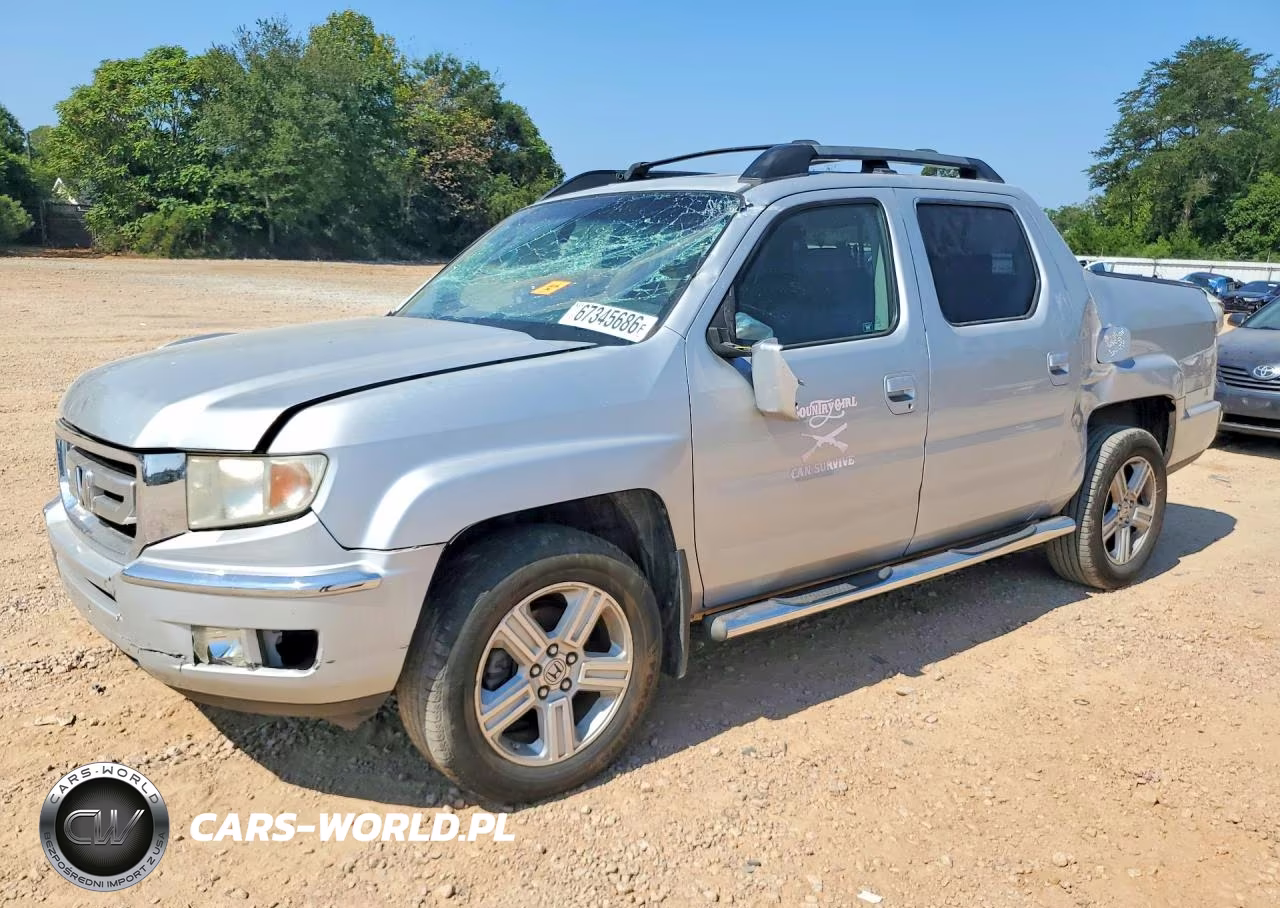 2009 Honda Ridgeline Rtl VIN:2HJYK16599H502595 - 1