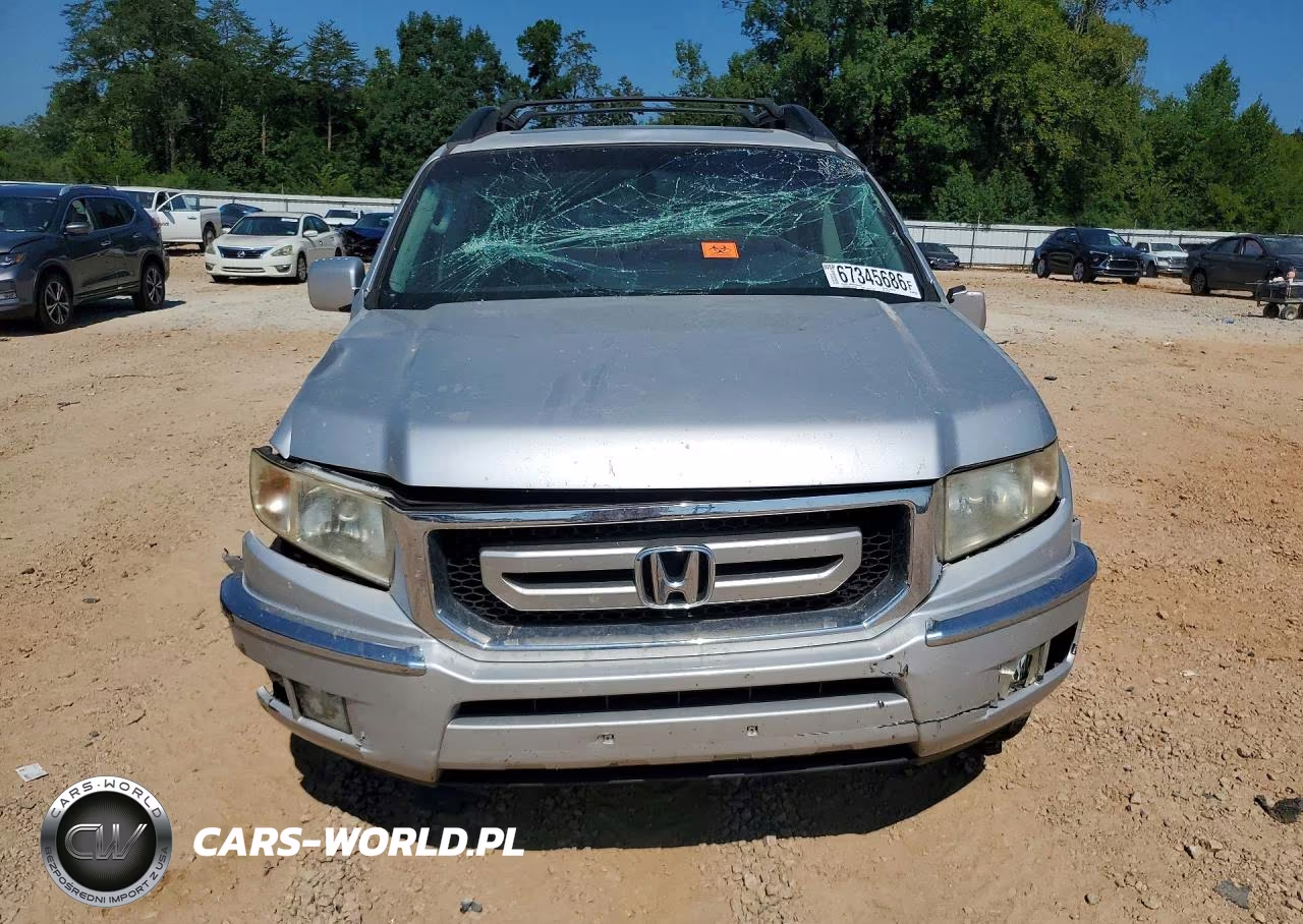 2009 Honda Ridgeline Rtl VIN:2HJYK16599H502595 - 5