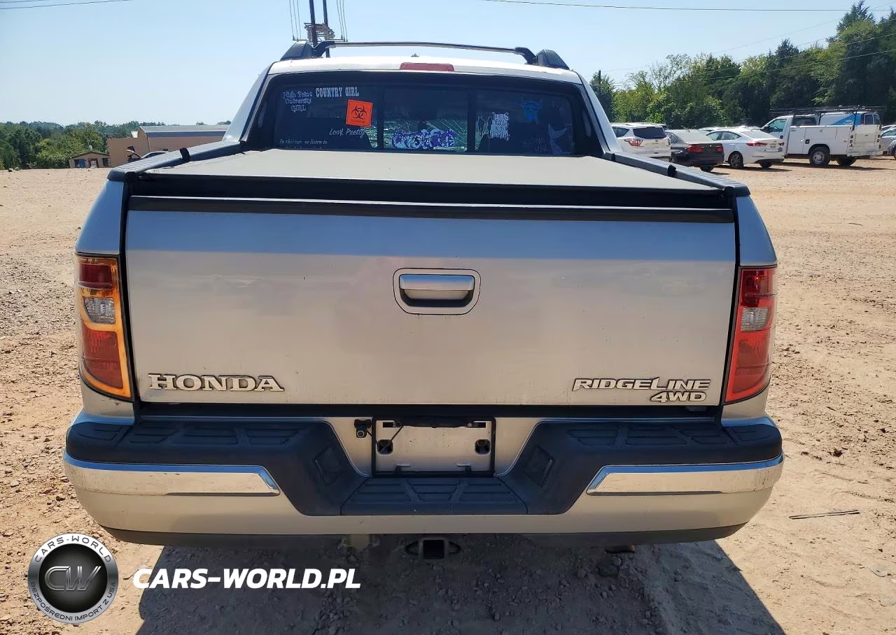 2009 Honda Ridgeline Rtl VIN:2HJYK16599H502595 - 6
