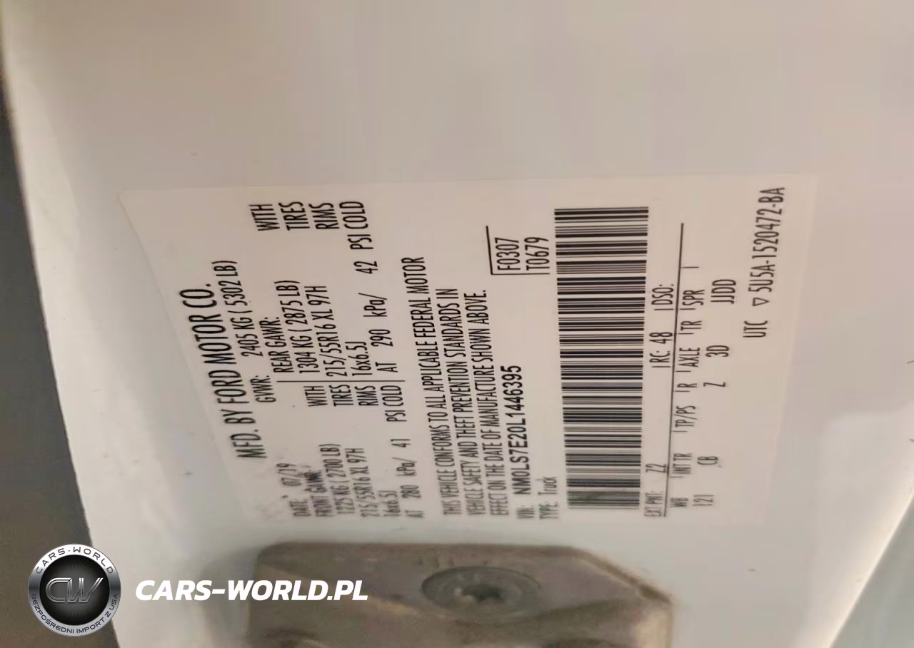 2020 Ford Transit Connect Xl VIN:NM0LS7E20L1446395 - 12