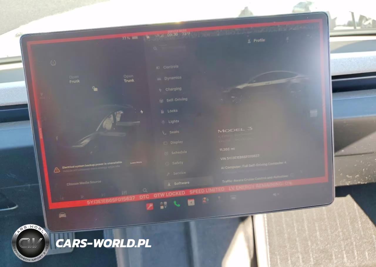 2025 Tesla Model 3 VIN:5YJ3E1EB6SF015637 - 9