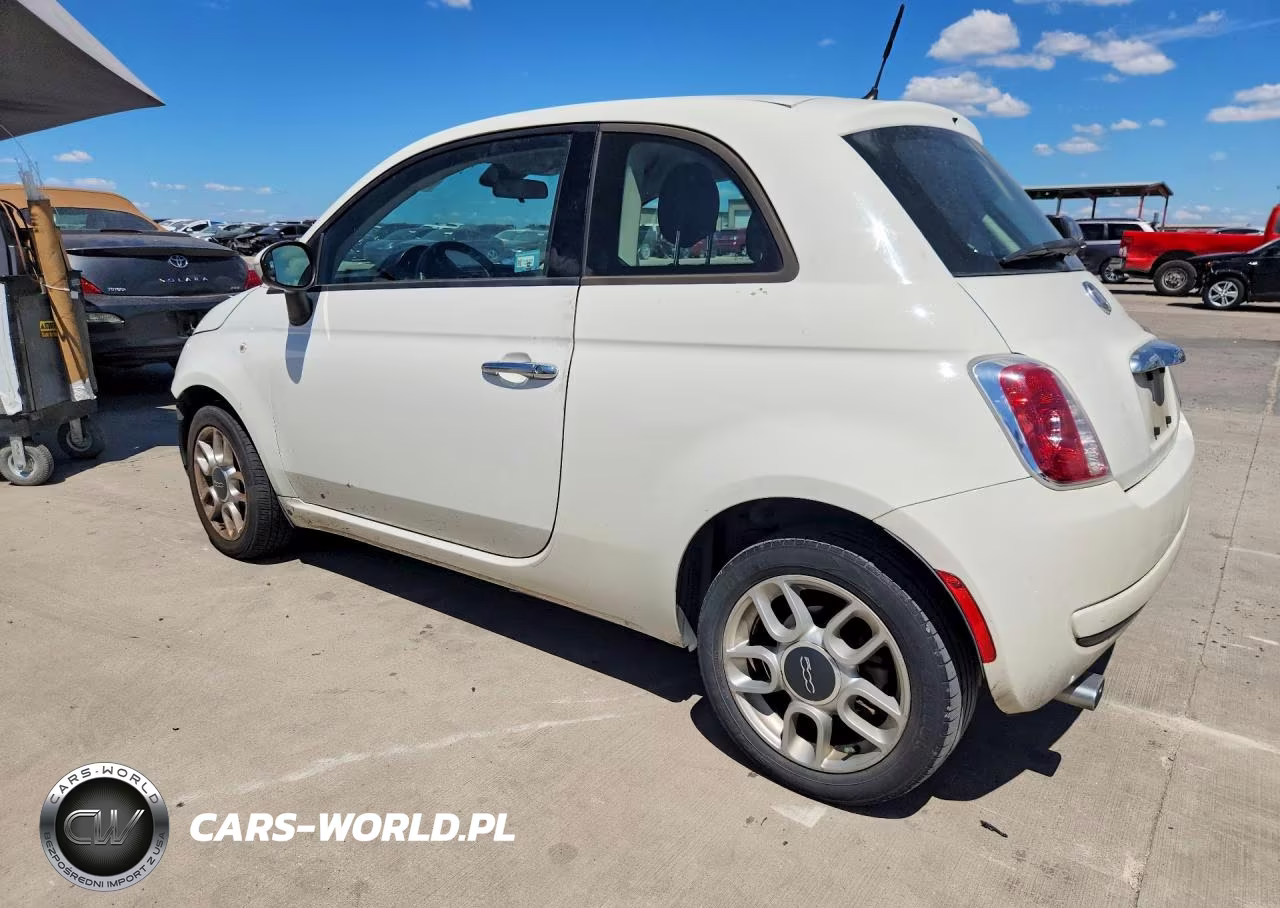 2015 Fiat 500 Pop VIN:3C3CFFAR7FT609825 - 2