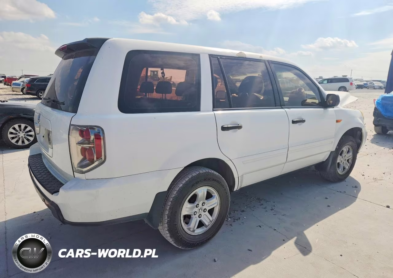 2007 Honda Pilot Lx VIN:5FNYF28137B020569 - 3