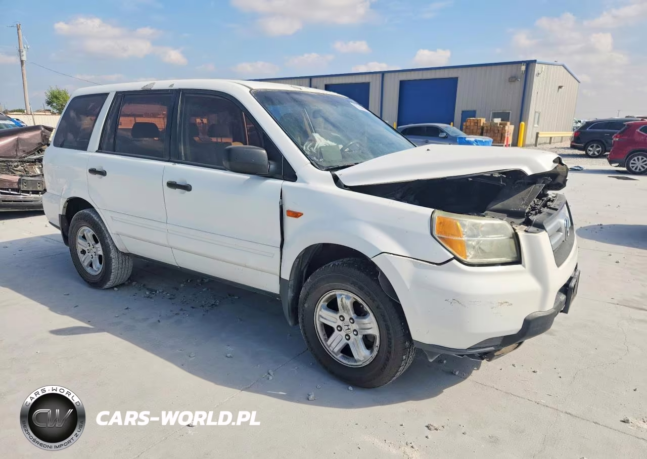 2007 Honda Pilot Lx VIN:5FNYF28137B020569 - 4