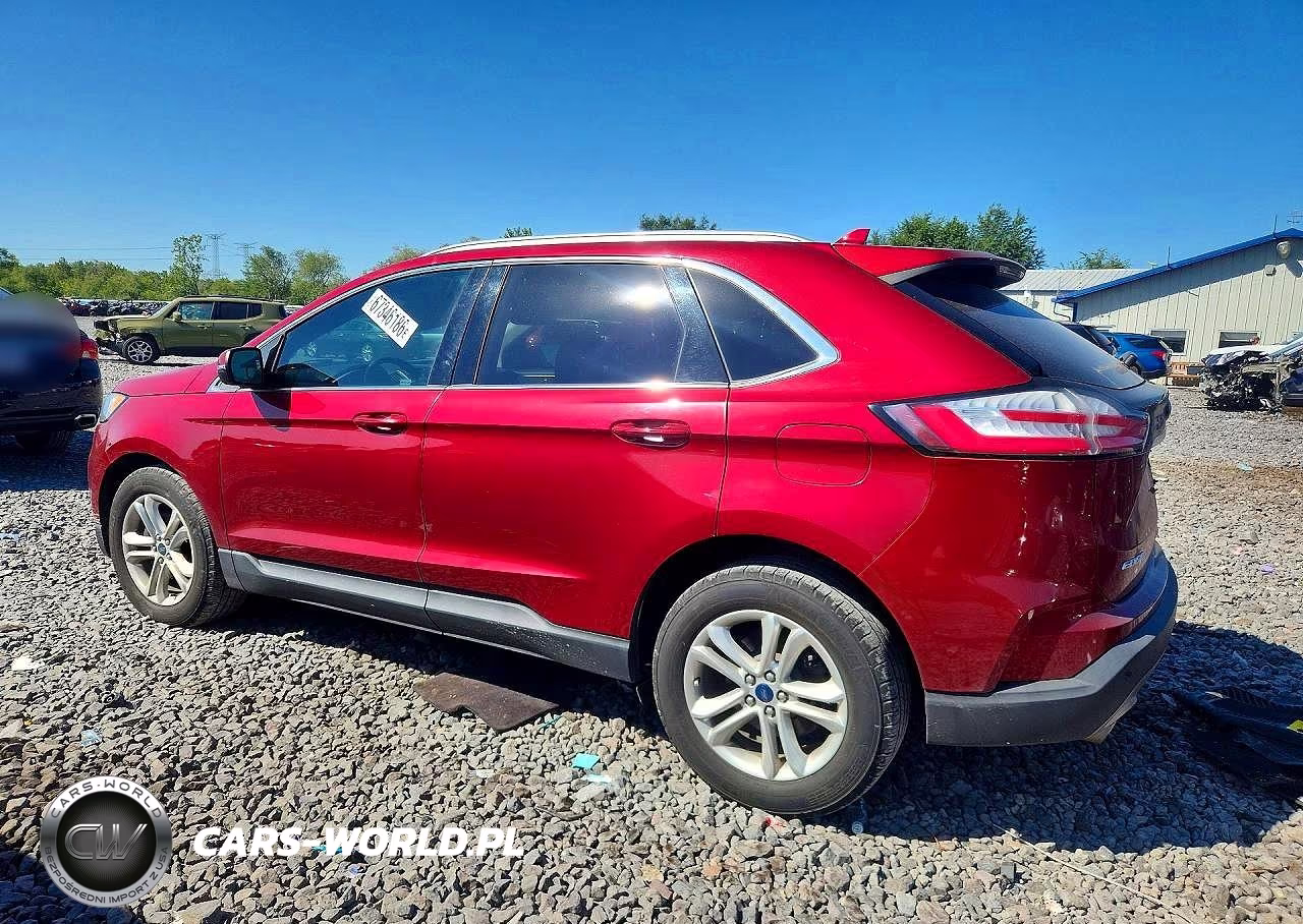 2019 Ford Edge Sel VIN:2FMPK3J9XKBB22286 - 2