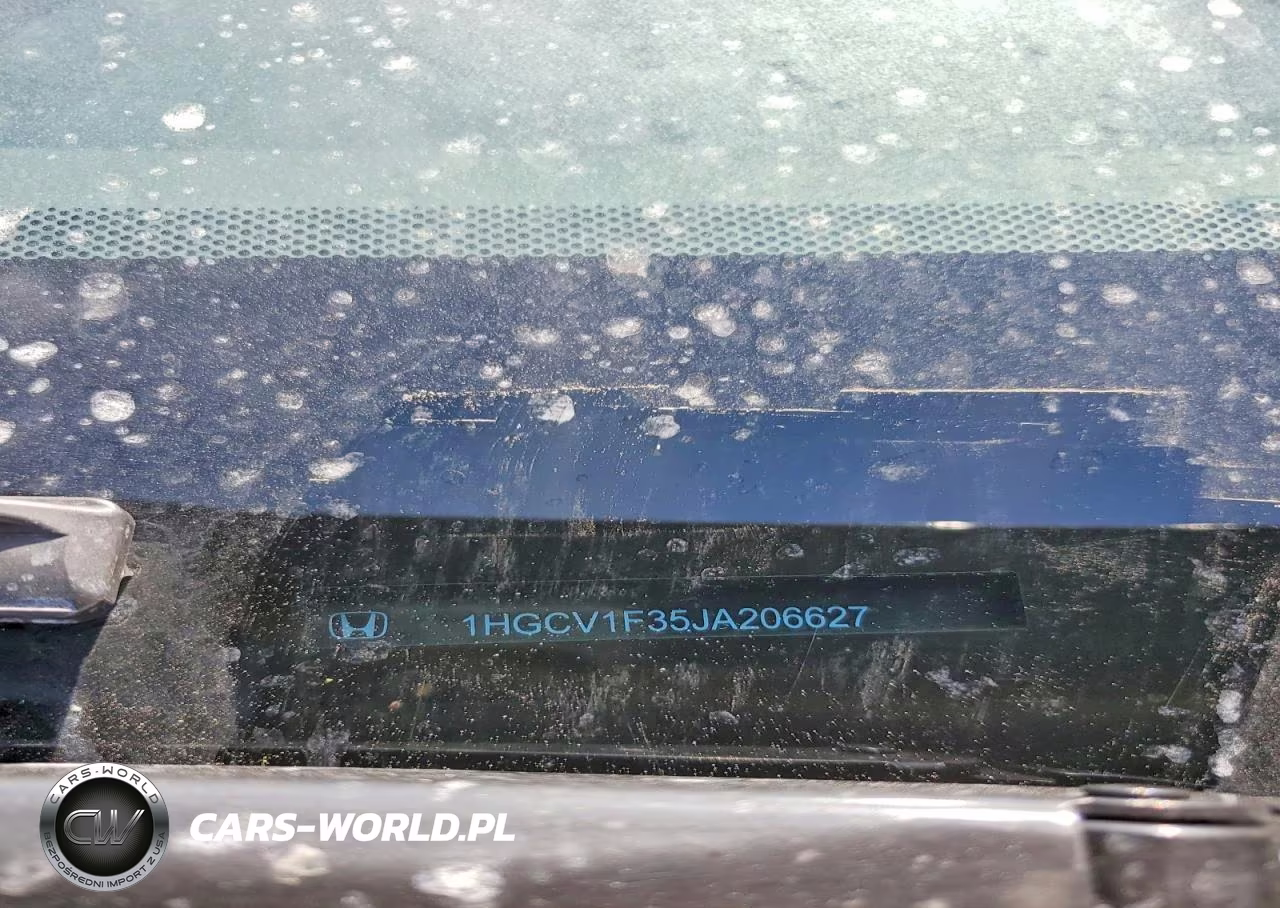 2018 Honda Accord Sport VIN:1HGCV1F35JA206627 - 12