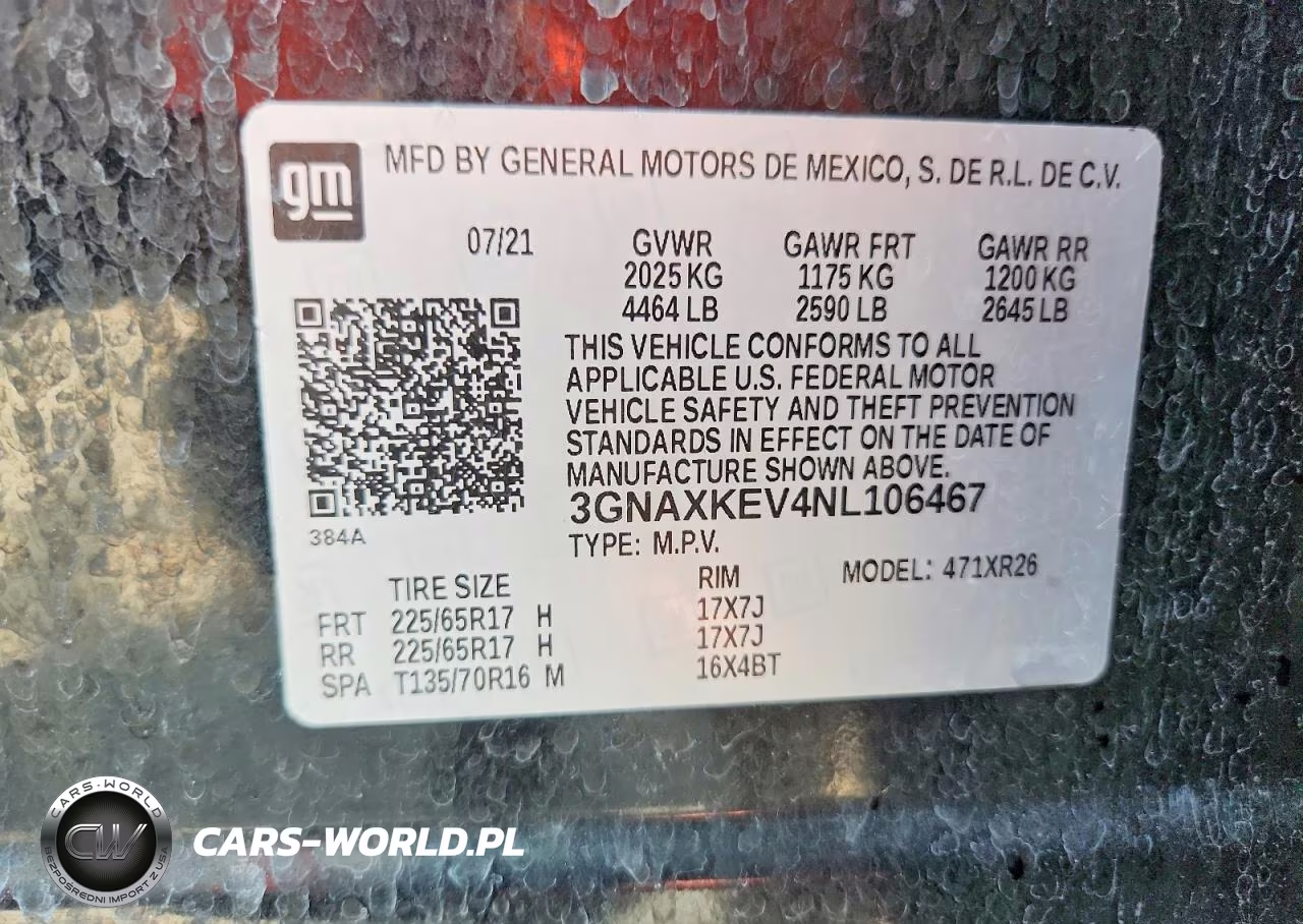 2022 Chevrolet Equinox Lt VIN:3GNAXKEV4NL106467 - 13