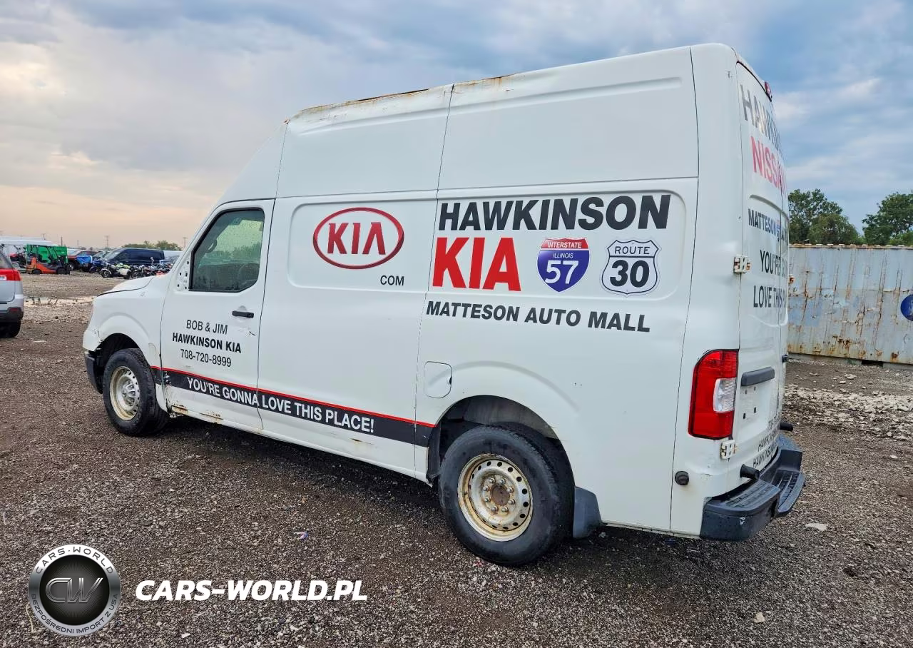 2016 Nissan Nv2500 Delivery Van VIN:1N6BF0LY3GN800519 - 2