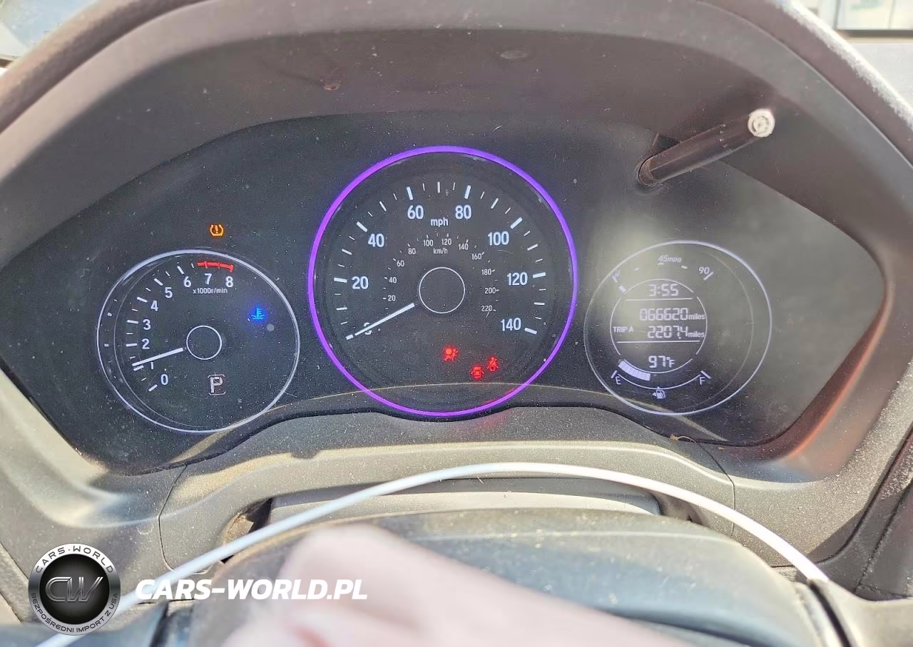 2020 Honda Hr-V Lx VIN:3CZRU6H31LM734008 - 9