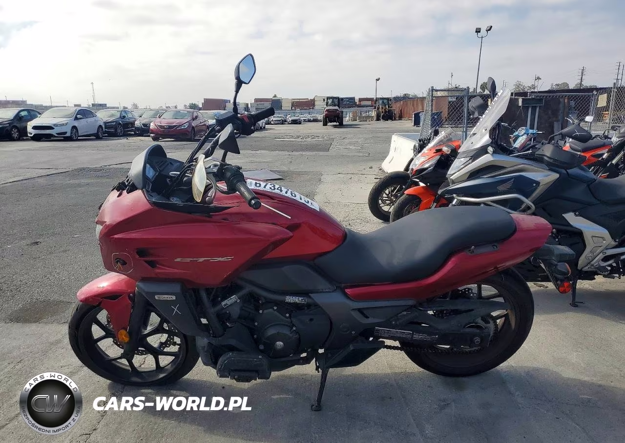 2014 Honda Ctx700 VIN:JH2RC6919EK000076 - 3