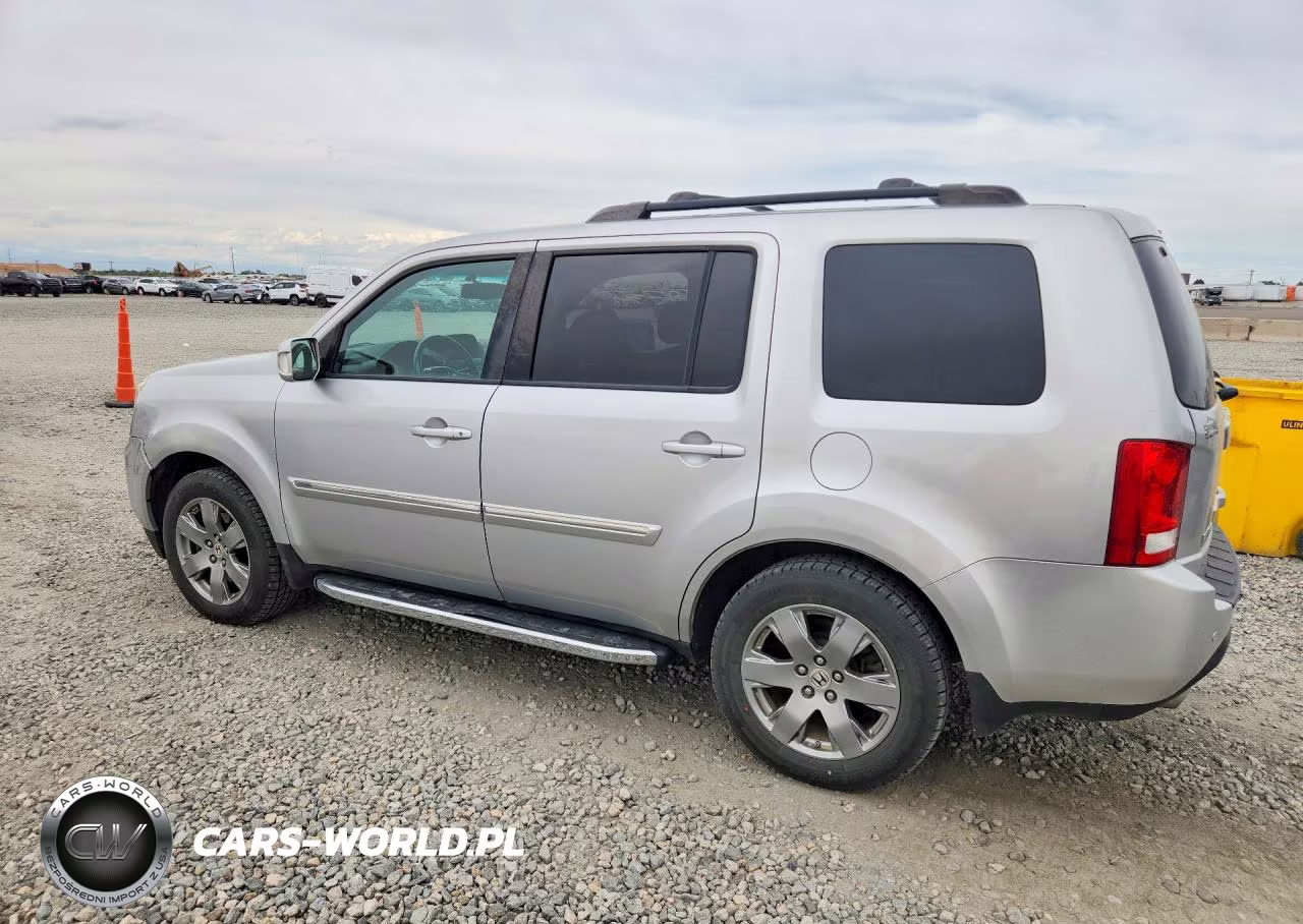 2012 Honda Pilot Touring VIN:5FNYF4H92CB042445 - 2