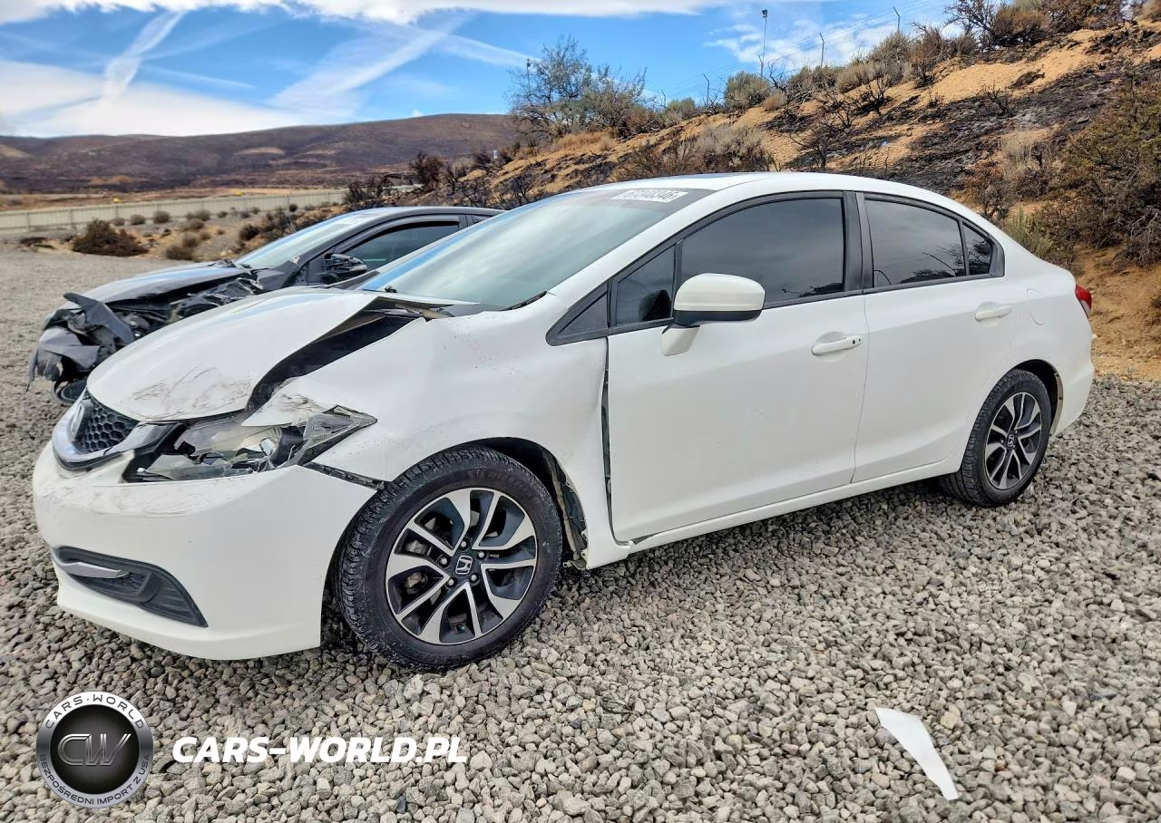 2015 Honda Civic Ex VIN:19XFB2F84FE248586 - 1