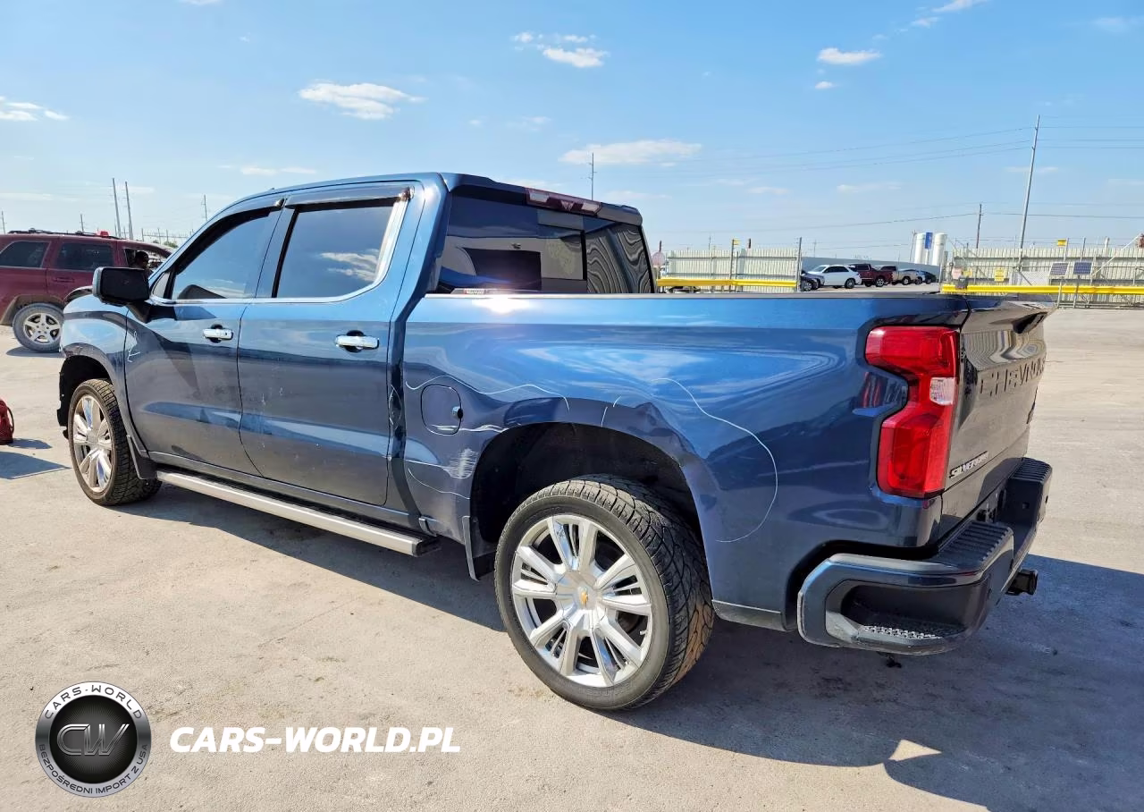 2021 Chevrolet Silverado K1500 High Country VIN:3GCUYHEL1MG108723 - 2