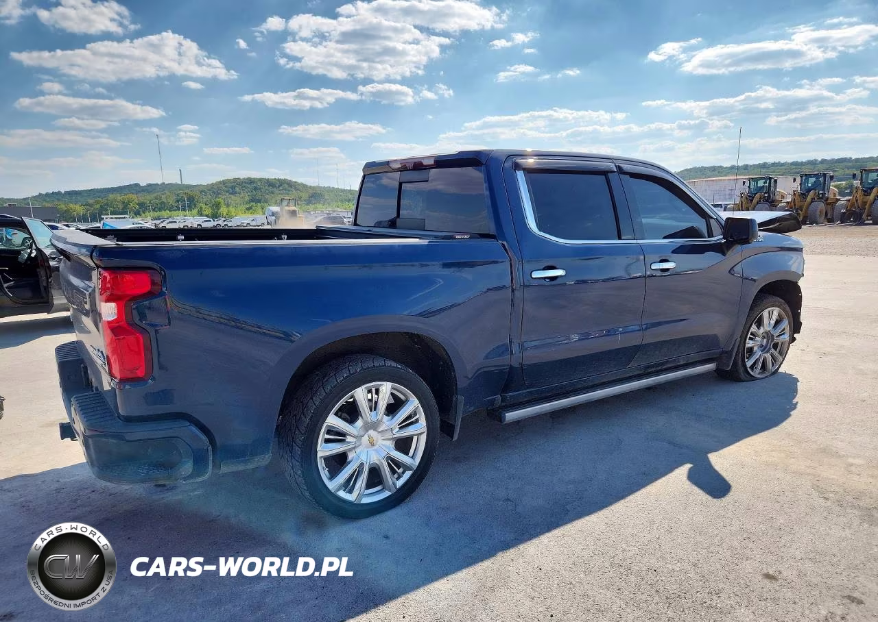 2021 Chevrolet Silverado K1500 High Country VIN:3GCUYHEL1MG108723 - 3
