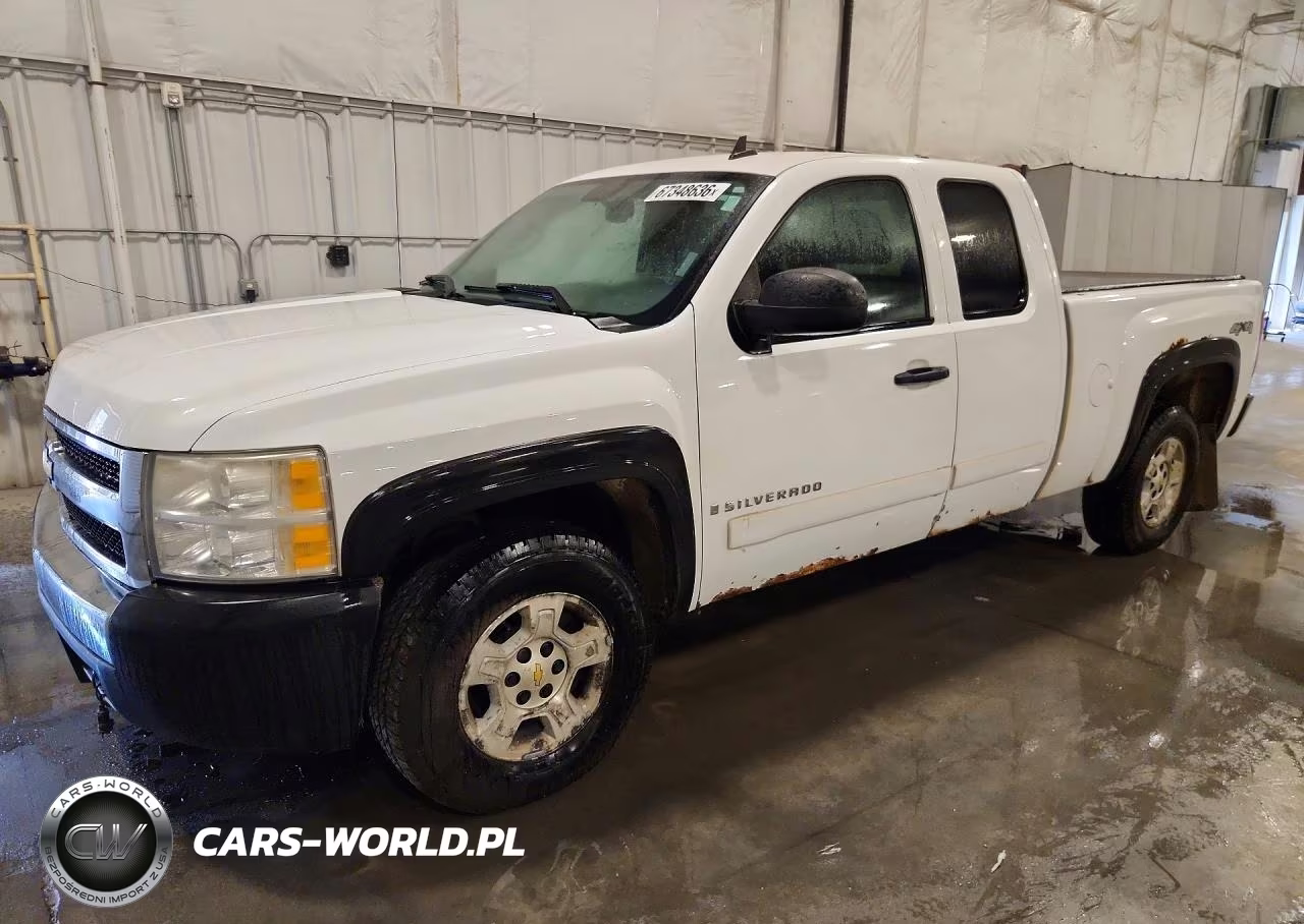 2008 Chevrolet Silverado K1500 VIN:1GCEK19048Z318400 - 1