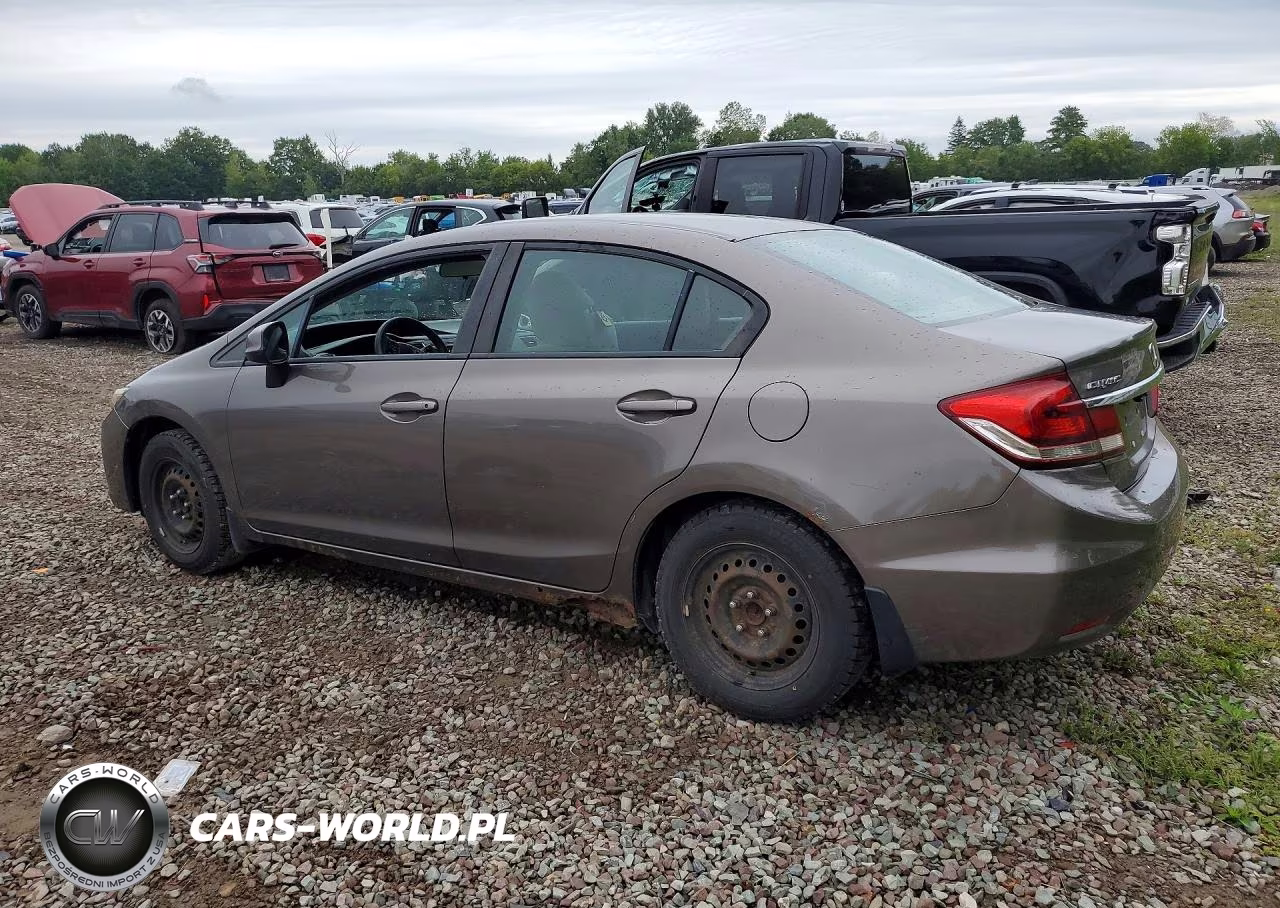 2013 Honda Civic Lx VIN:2HGFB2F57DH585598 - 2
