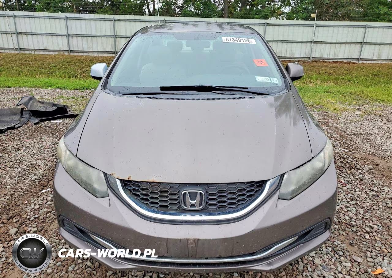 2013 Honda Civic Lx VIN:2HGFB2F57DH585598 - 5