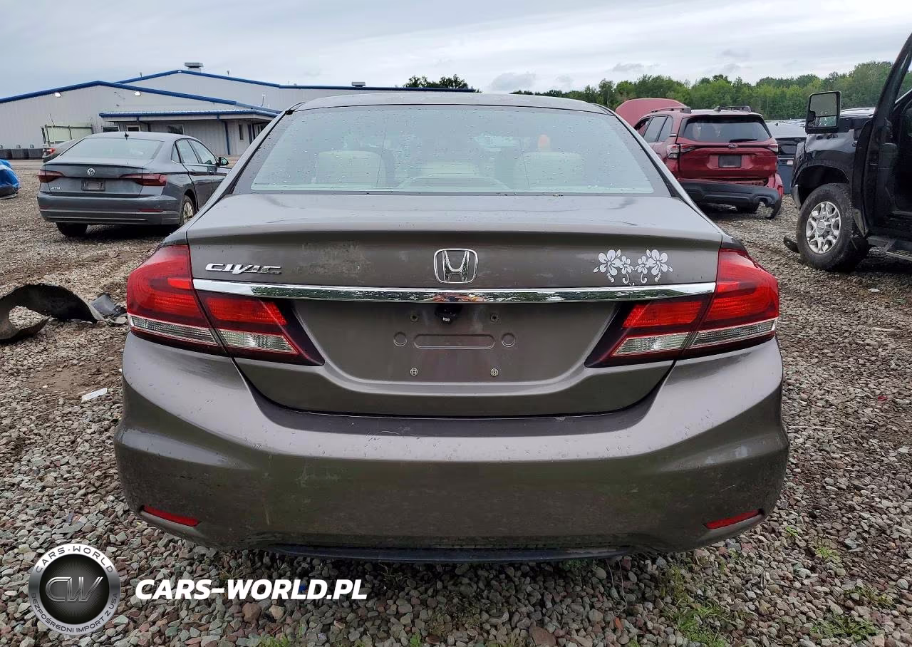 2013 Honda Civic Lx VIN:2HGFB2F57DH585598 - 6