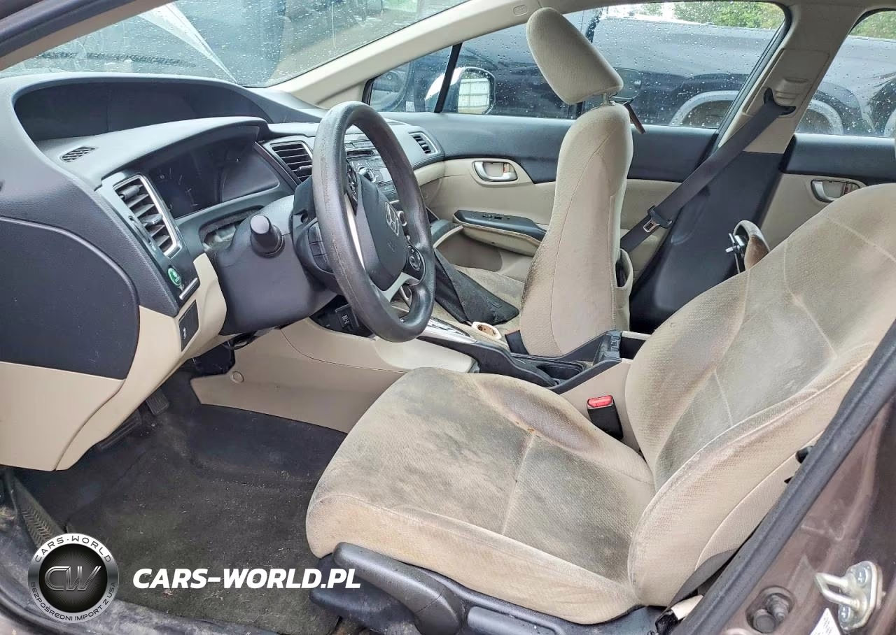 2013 Honda Civic Lx VIN:2HGFB2F57DH585598 - 7