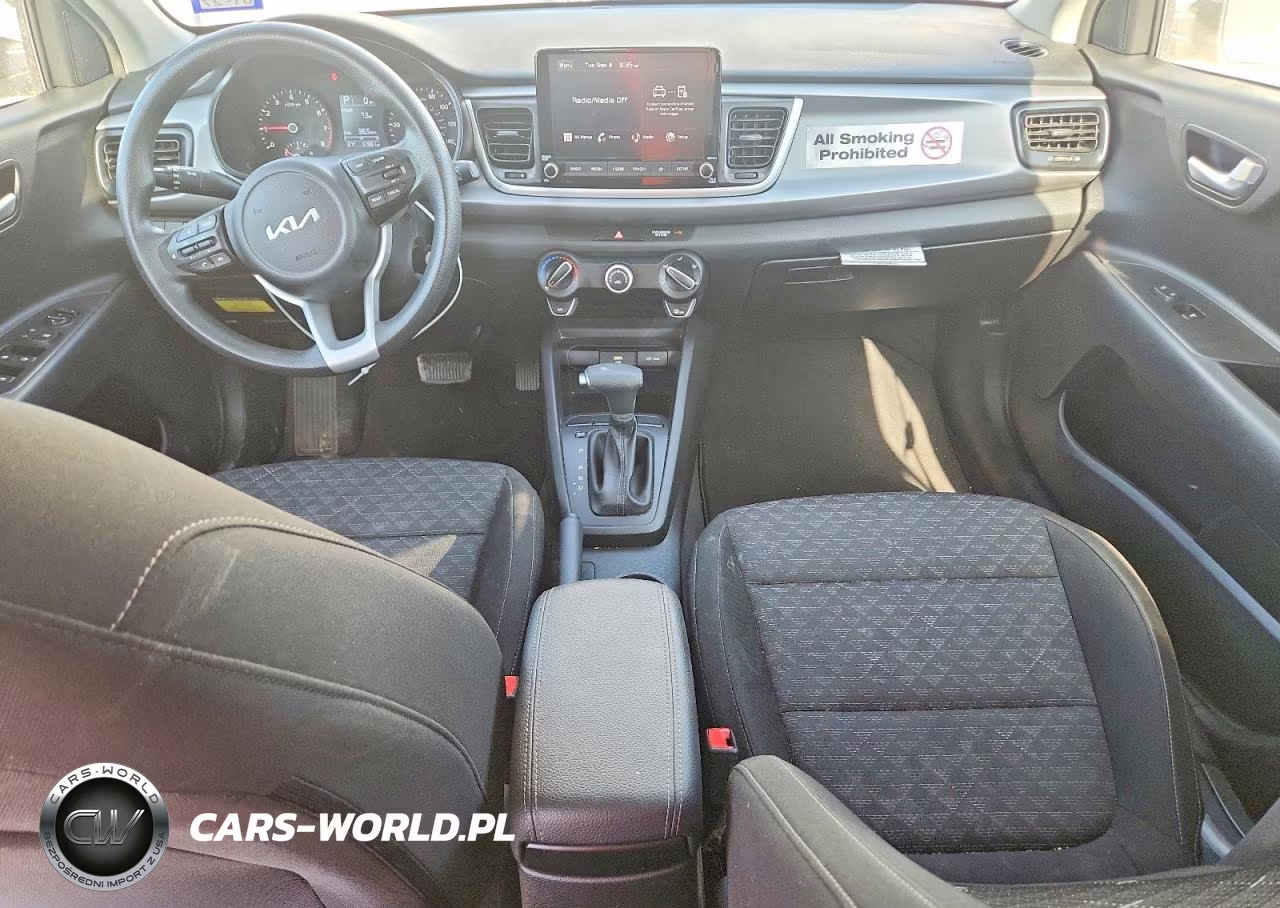 2022 Kia Rio S VIN:3KPA25AD5NE438587 - 8