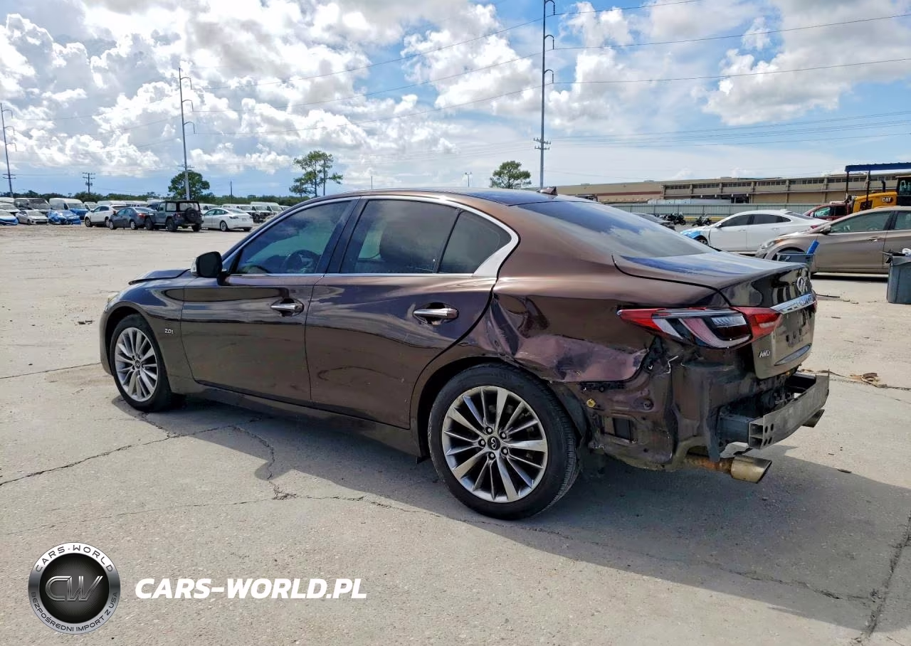 2018 Infiniti Q50 2.0T Luxe VIN:JN1CV7AR8JM280803 - 2