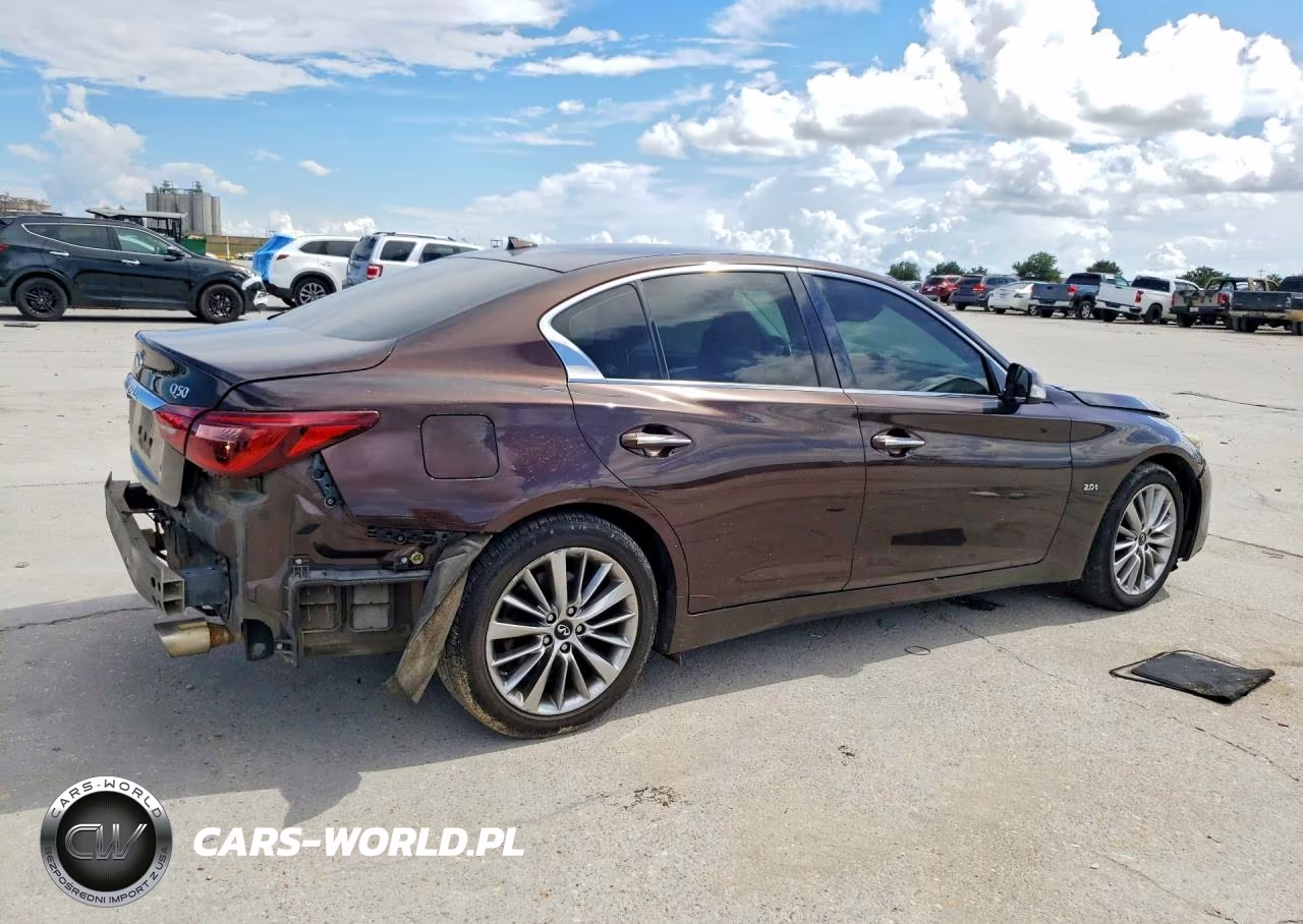 2018 Infiniti Q50 2.0T Luxe VIN:JN1CV7AR8JM280803 - 3