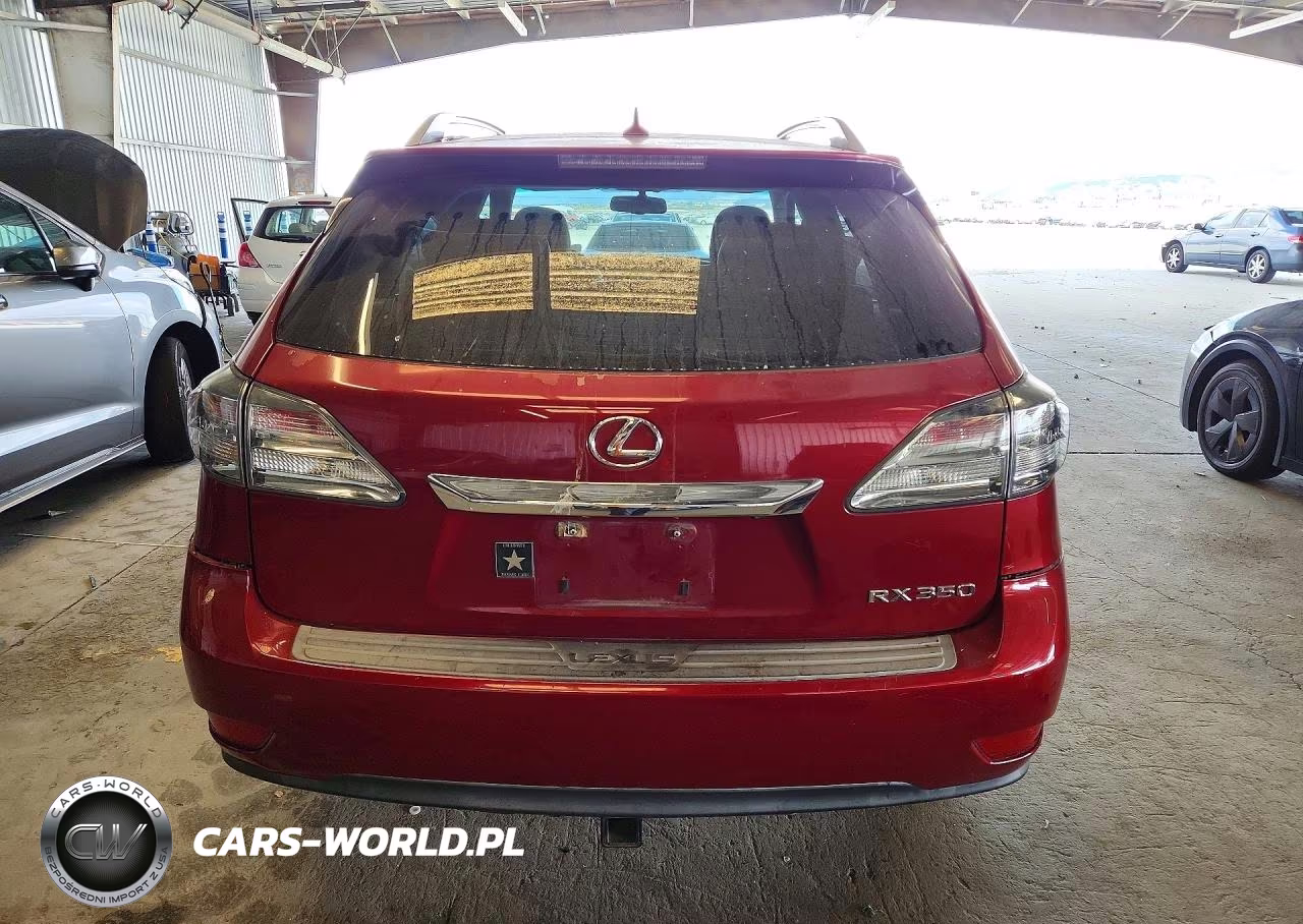 2011 Lexus Rx 350 VIN:2T2BK1BA3BC085953 - 6