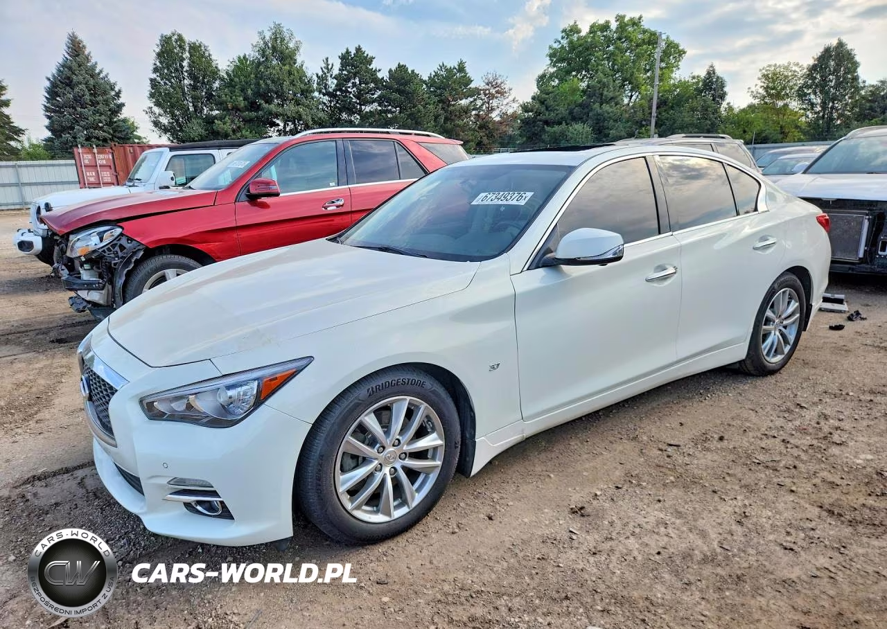 2014 Infiniti Q50 Premium VIN:JN1BV7AR5EM686555 - 1