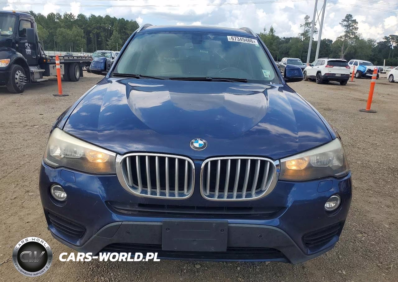 2016 BMW X3 xDrive28I VIN:5UXWX9C59G0D78735 - 5