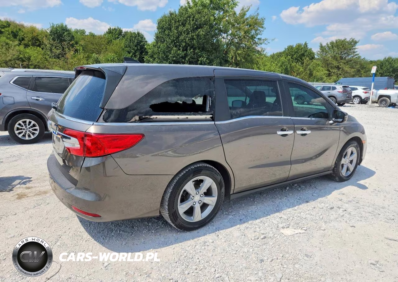 2018 Honda Odyssey Exl VIN:5FNRL6H71JB107290 - 3