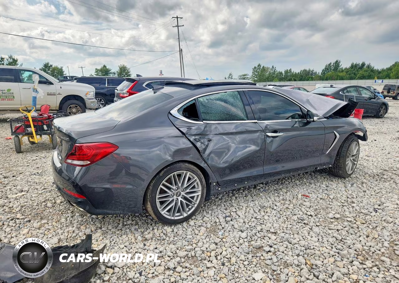 2021 Genesis G70 2.0T VIN:KMTG64LAXMU079895 - 3