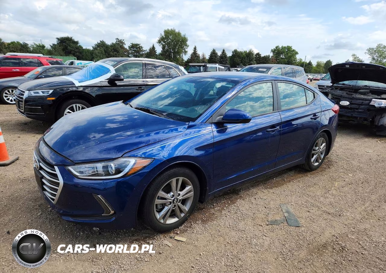 2017 Hyundai Elantra Se VIN:5NPD84LF8HH034428 - 1