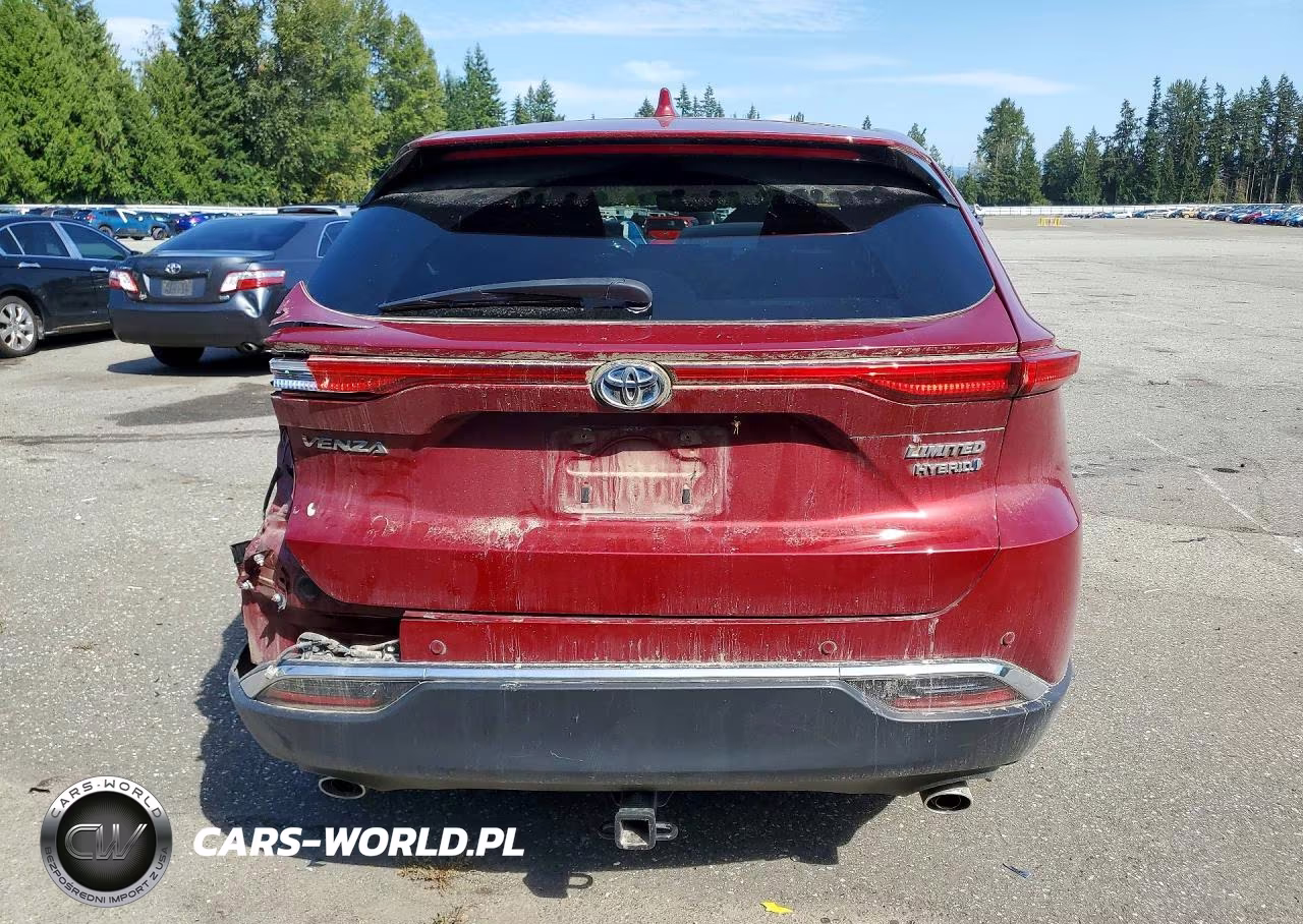 2021 Toyota Venza Limited VIN:JTEAAAAH0MJ025844 - 6
