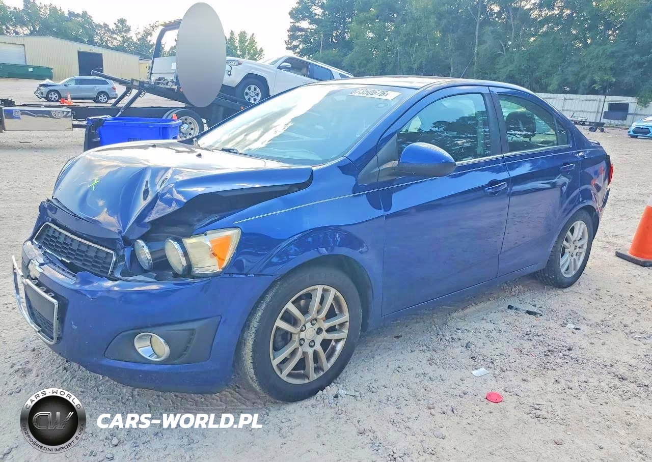 2013 Chevrolet Sonic Lt VIN:1G1JC5SH9D4184826 - 1