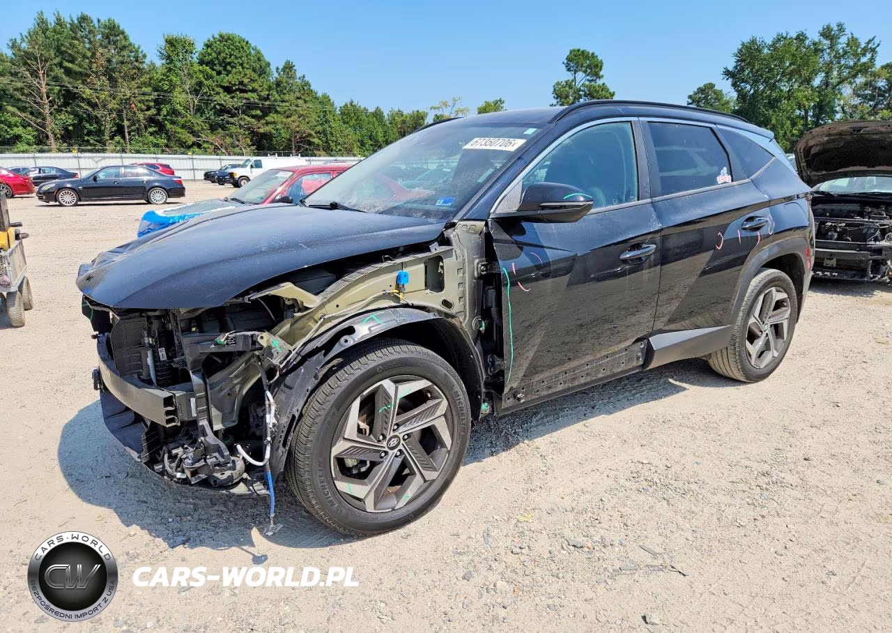 2022 Hyundai Tucson Sel VIN:5NMJFCAE0NH122363 - 1