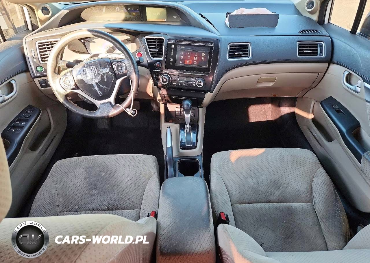 2015 Honda Civic Hybrid VIN:19XFB4F24FE200853 - 8