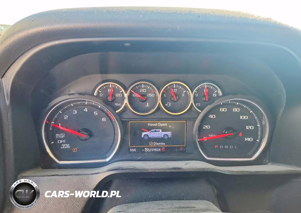 2019 Chevrolet Silverado C1500 Lt VIN:3GCPWCED7KG148459 - 9
