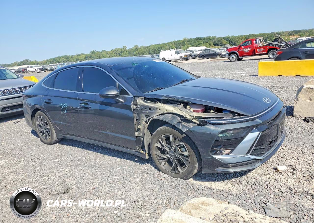 2024 Hyundai Sonata Sel VIN:KMHL64JA1RA380866 - 4