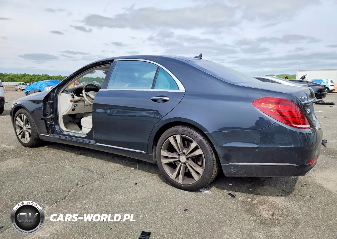 2015 Mercedes-Benz S 550 4Matic VIN:WDDUG8FB6FA124187 - 2